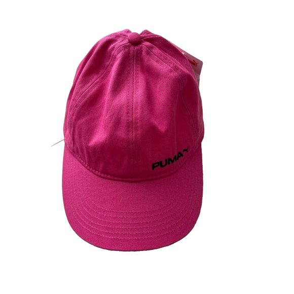 Puma Criss Cross Back Ponytail Cap Hat Pink ( O/S )
